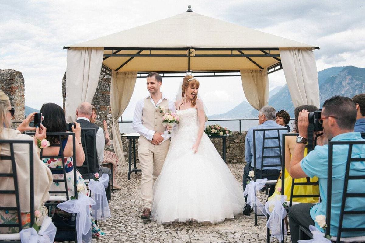 malcesine castle wedding photography