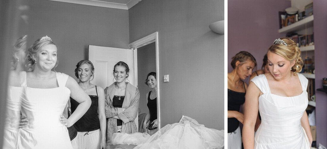 bride getting ready