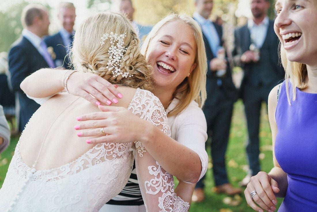 congratulations after the wedding ceremony