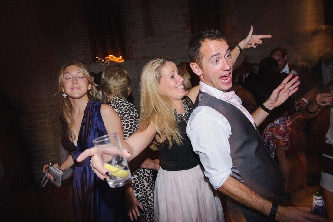 crazy moves on the dance floor