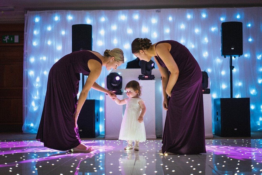 first time on the dance floor