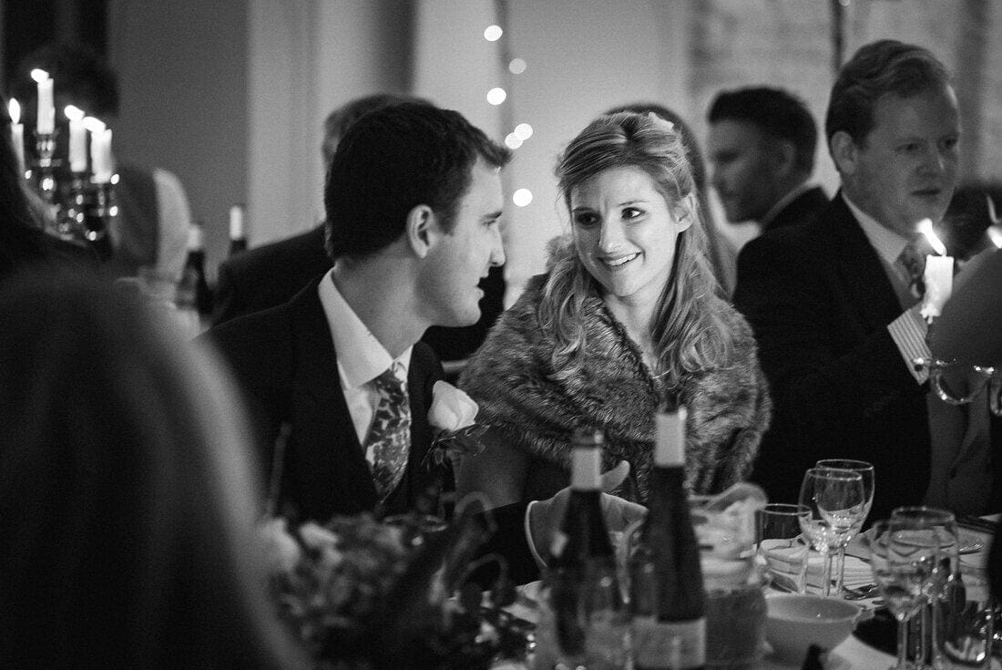 low light wedding photography at the tithe barn Hampshire