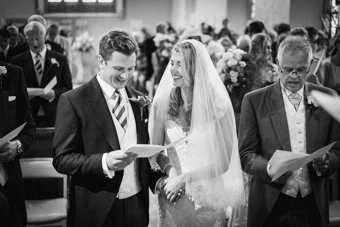 an intimate moment during the wedding ceremony