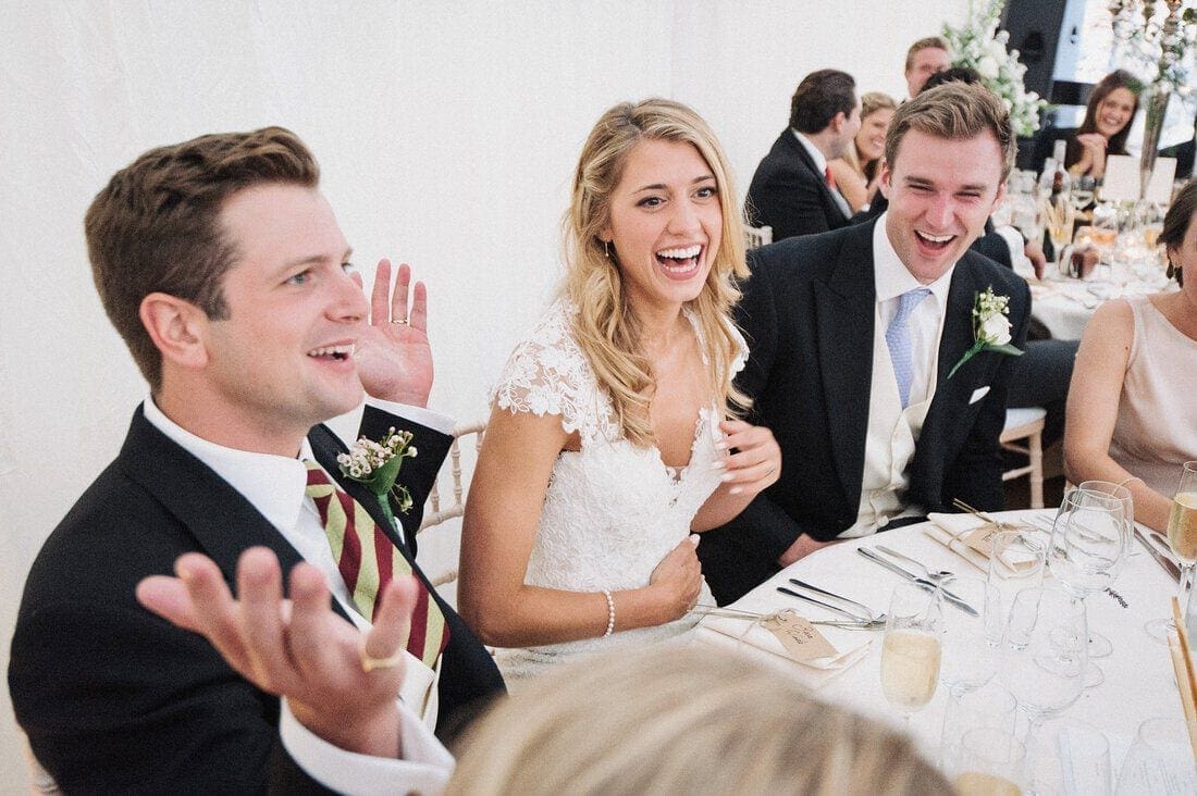 embarrassing wedding speech