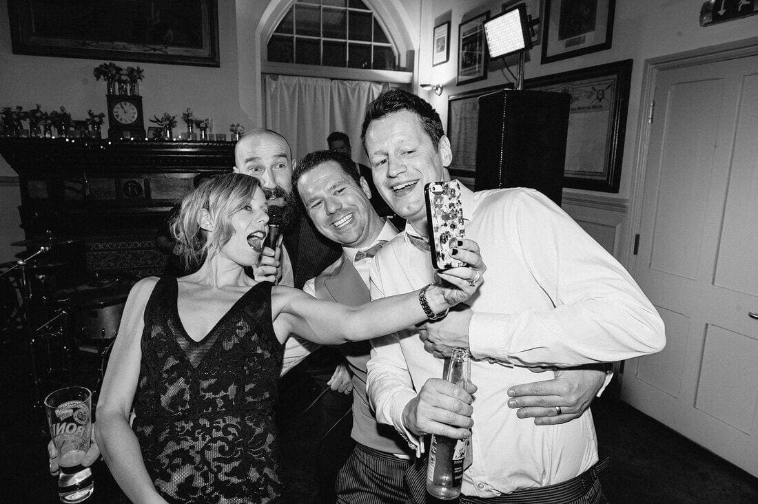 a wedding day selfie