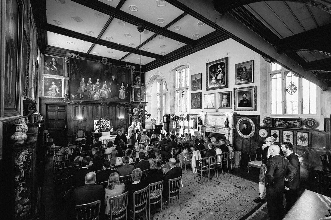 the great hall at Loseley Park