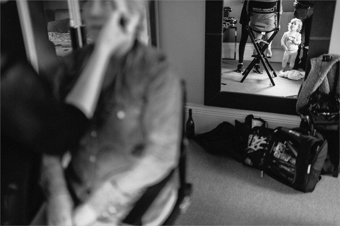 the bride and her daughter