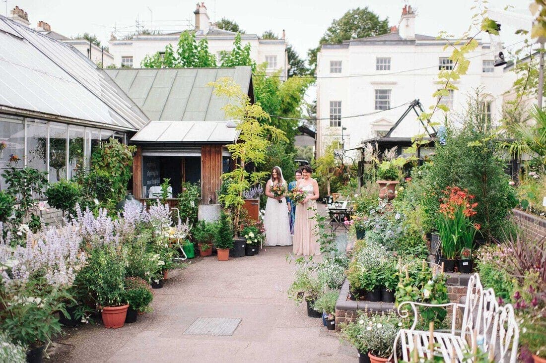 bride waits patiently at this Alternative London Wedding Venue