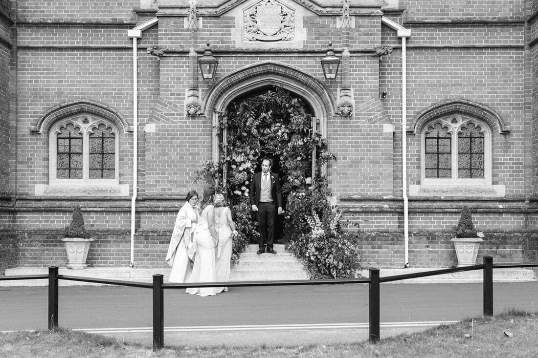 wedding ceremony at epsom college