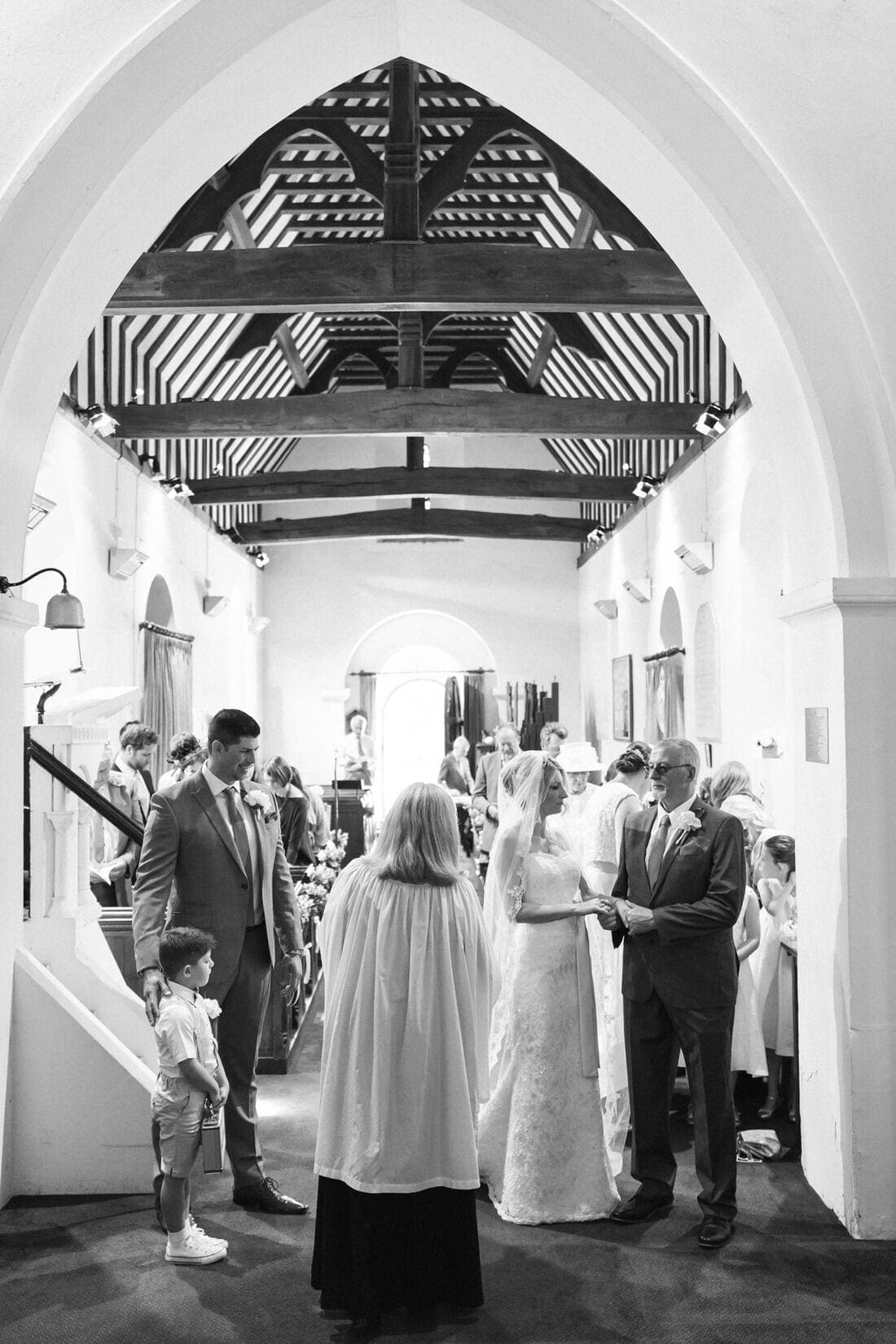 St Martha's Church Wedding Photography Guildford