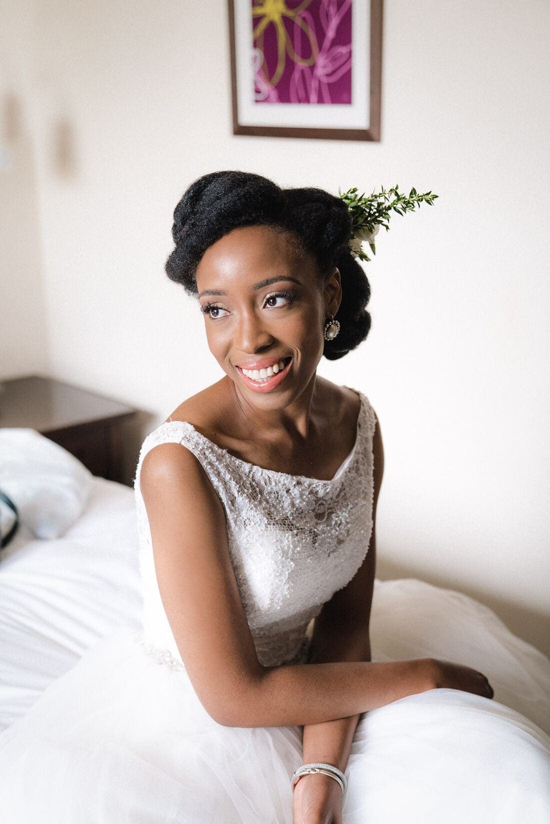 nigerian bridal portrait