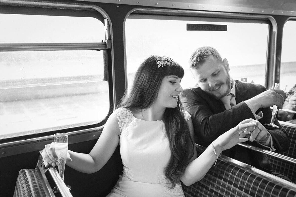 wedding bus routemaster london