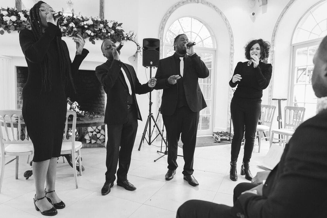 wedding gospel singers