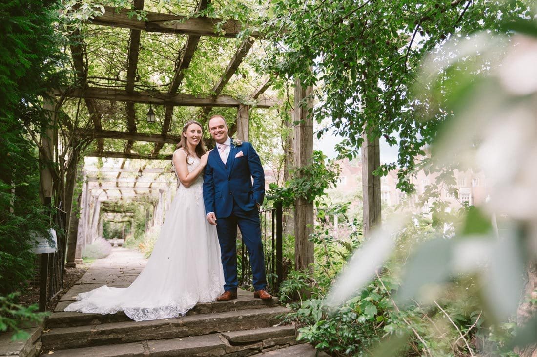 great fosters wedding portrait