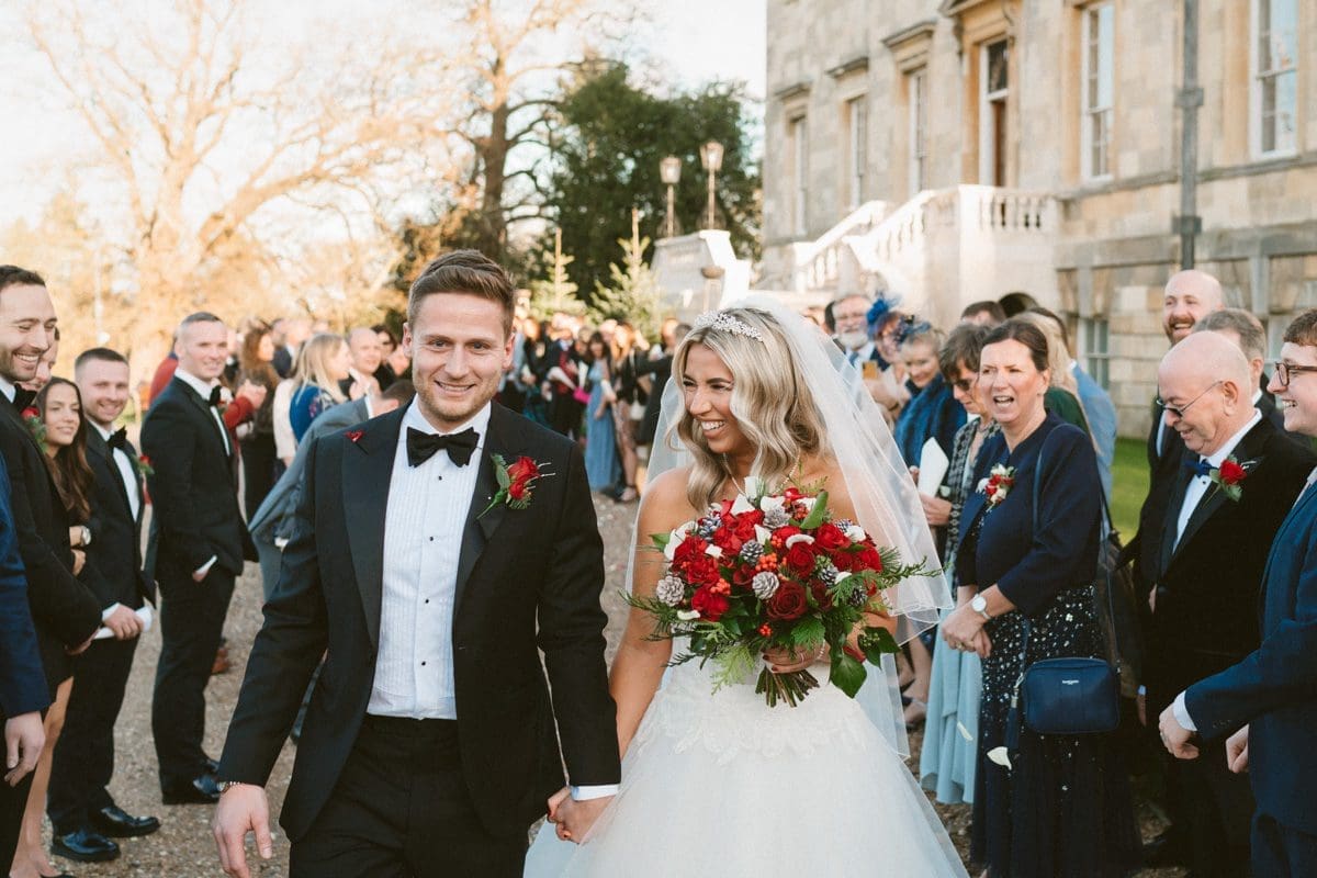 confetti at Botleys Mansion in Surrey