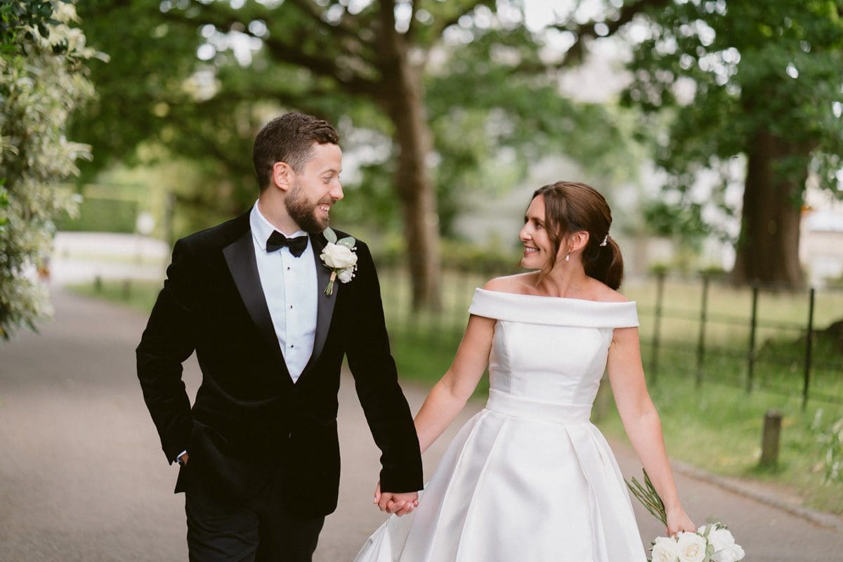 black tie wedding