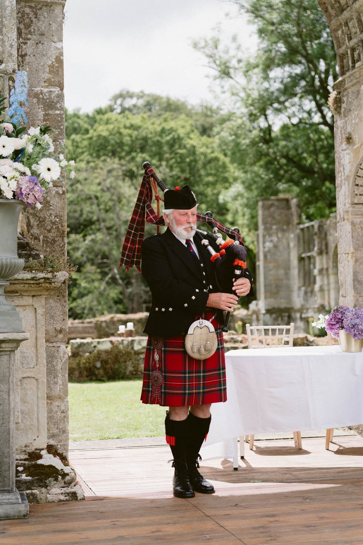 wedding bagpipes