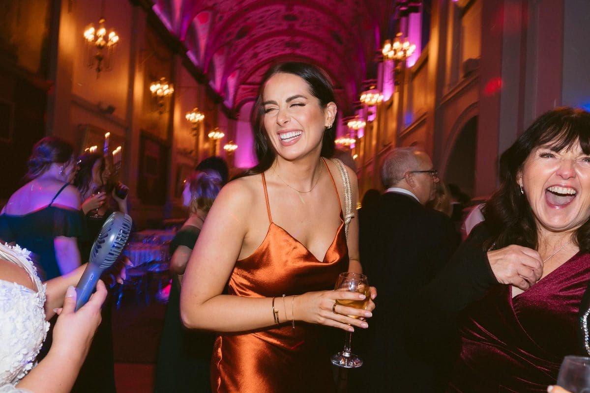 party time Beaumont Estate wedding photography