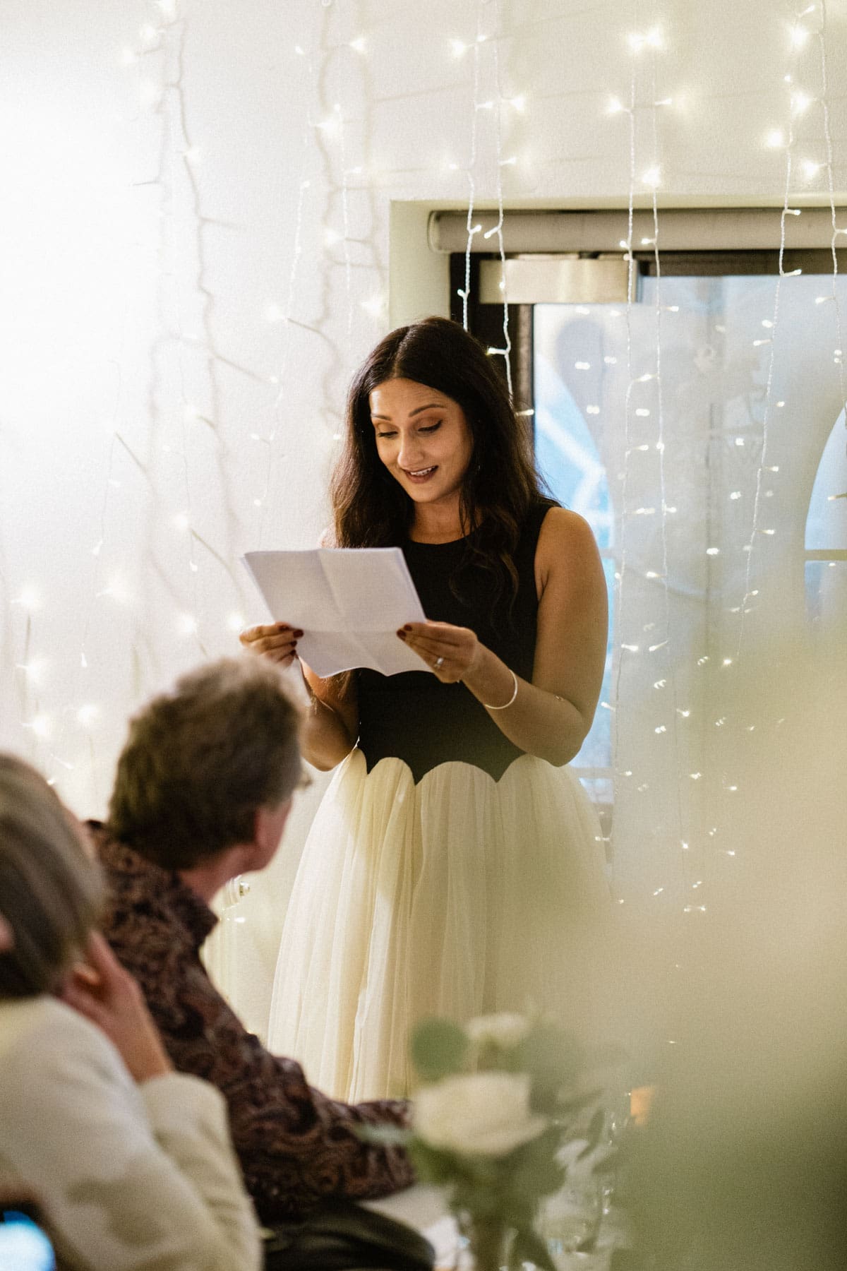 daughter gives wedding speech