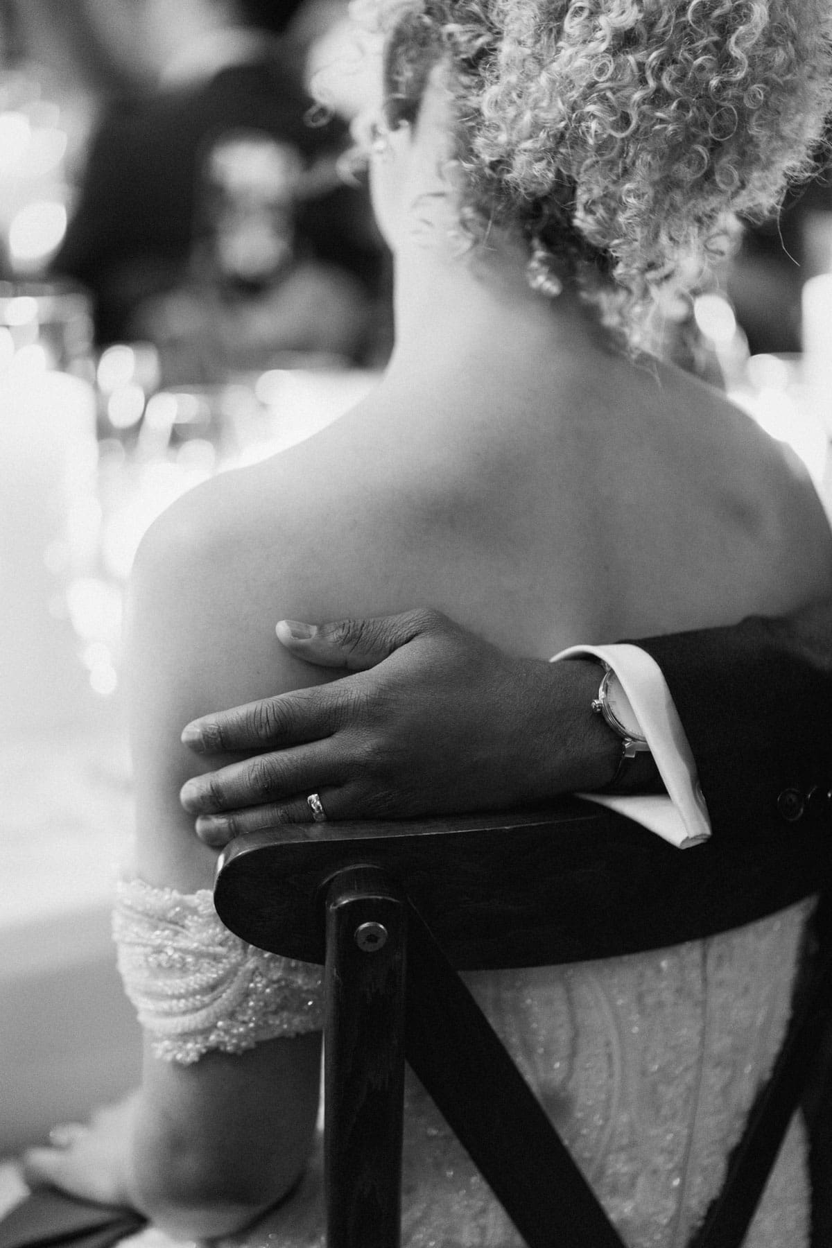 wedding detail at The Old Barn Oxted