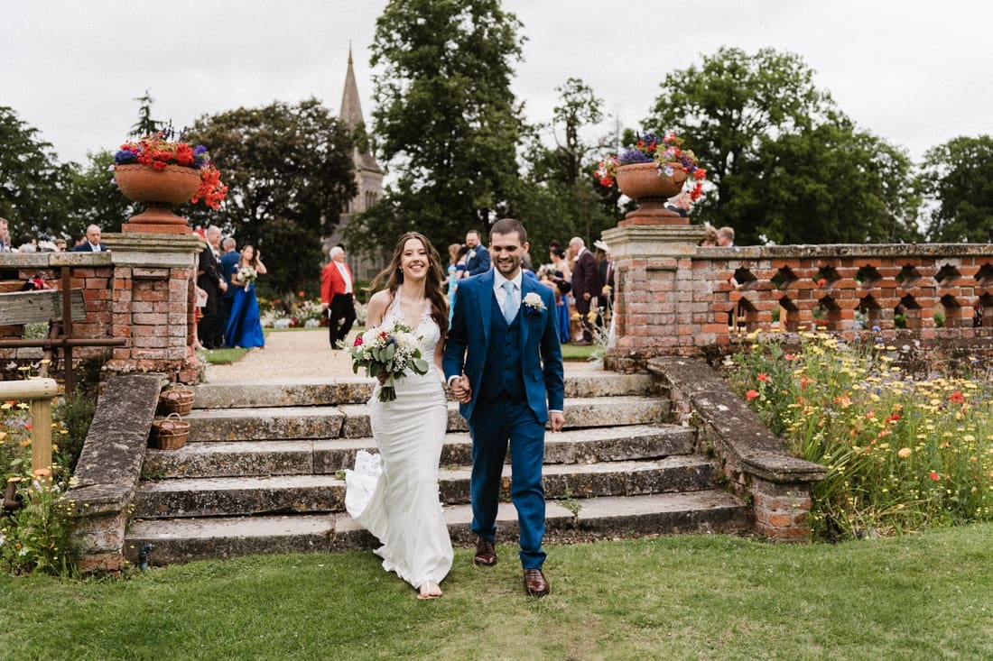 just married at The Elvetham