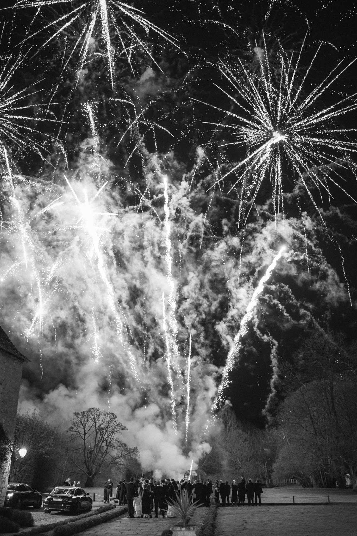 wedding fireworks photography 