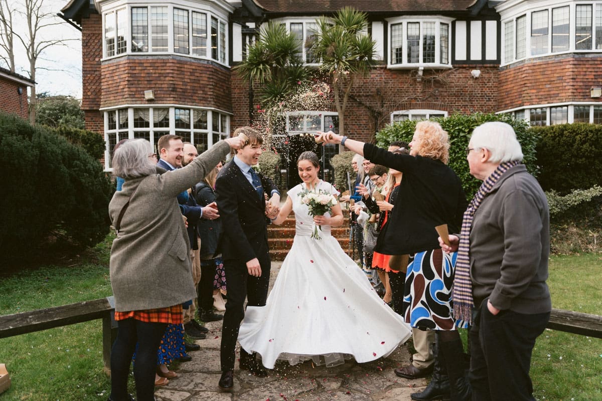 Ralston Weybridge Registration Office wedding photographer